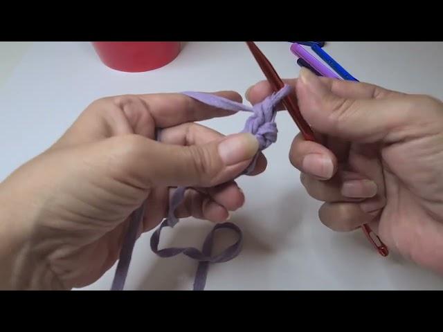 סריגת רצועה קלה ומתוקה crochet easy i cord