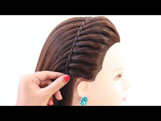 top simple hairstyles for girls | hairstyle for party | hairstyle for open hair