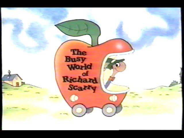 The Busy World of Richard Scarry Home Videos (1998) Promo (VHS Capture)
