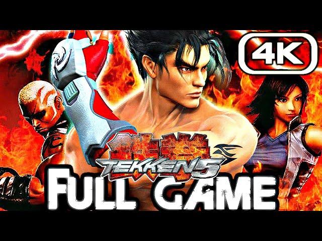 TEKKEN 5 Gameplay Walkthrough FULL GAME (4K 60FPS) All Characters Endings + Devil Within