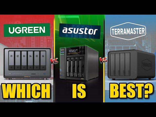 UGREEN vs Terramaster vs Asustor NAS - Best For Budget?