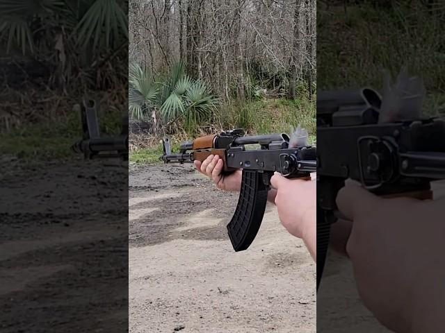 Broken Recoil Spring? Plastic Bottle?? #shallnotbeinfringed #shortvideo #akm #fieldgunsmithing #ak