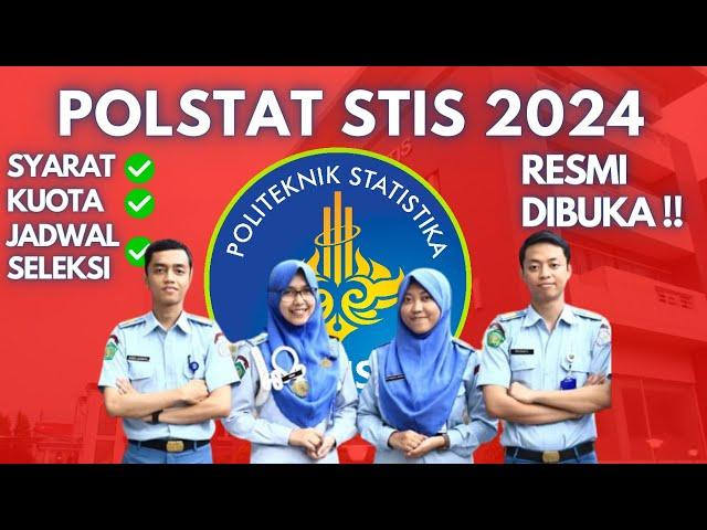 Polstat STIS 2024 resmi dibuka !!