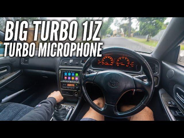 450HP 1JZ-GTE Toyota Chaser Exhaust & Turbo Mic *INSANE SOUND*