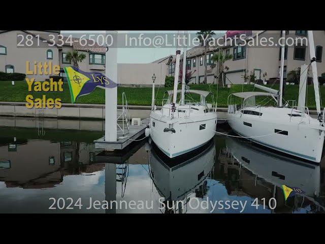 2024 Jeannneau Sun Odyssey 410 available at Little Yacht Sales