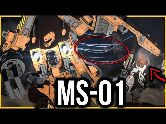 The FIRST Mobile Suit | MS-01 | Gundam The Origin