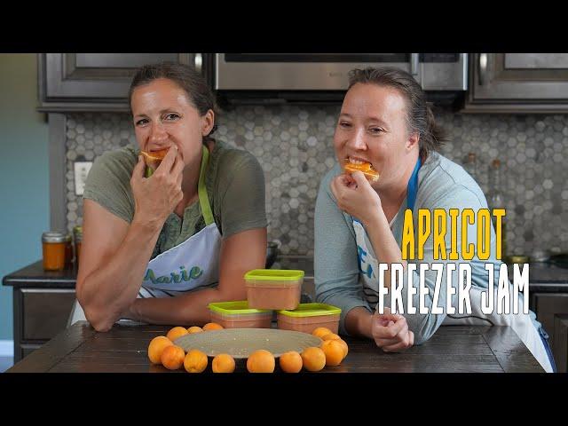 Apricot Freezer Jam Recipe | Freezing with Wisdom Preserved