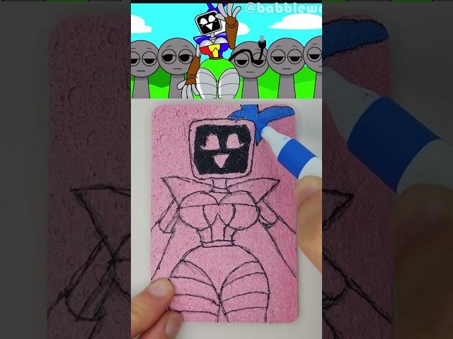 Reverse ⏪ Sprunki Mr.Fun Computer Drawing  ⏪️ Reverse #drawing #incrediboxsprunki #sprunki