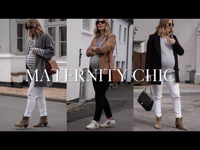 Maternity style tips & tricks | Minimalist & sustainable style