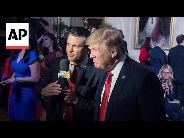 Trump picks Fox News host Pete Hegseth for defense secretary, stuns Pentagon