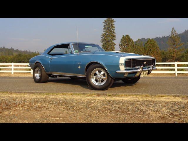 Day 2 Perfection ! 1967 Chevrolet Camaro RS SS 350 4 Speed Blue Ride My Car Story with Lou Costabile