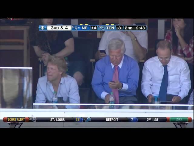 Jon Bon Jovi 09/09/2012 - New England Patriots at Tennessee Titans