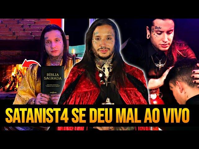 VEJA o QUE esse SATANIST4 fez com a BÍBLIA: MAS ele se deu MAL em um PODCAST!