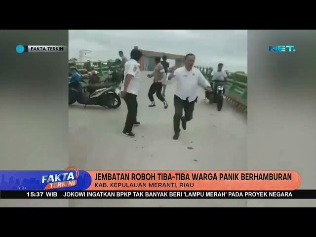 Jembatan Di Kab.Kepulauan Meranti Roboh Saat Petugas Lakukan Inspeksi - Fakta Terkini