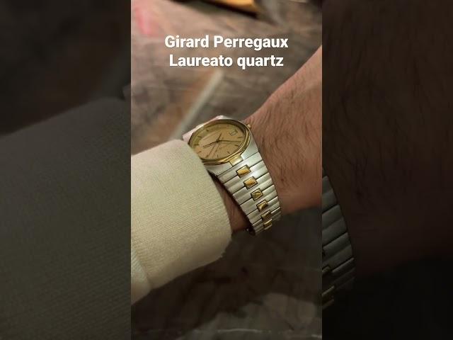 Girard Perregaux Laureato Quartz Vintage #watch #girardperregaux  #vintage #short #explore