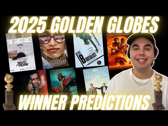 2025 Golden Globes Winner Predictions!