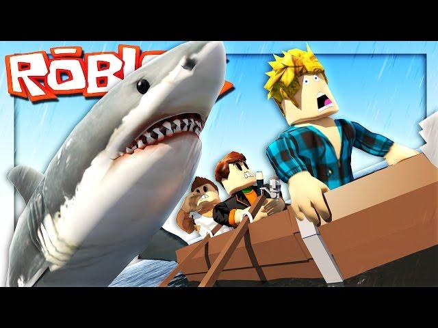 Roblox Adventures - ROBLOX SHARK ATTACK! (Roblox Jaws Shark Attack)