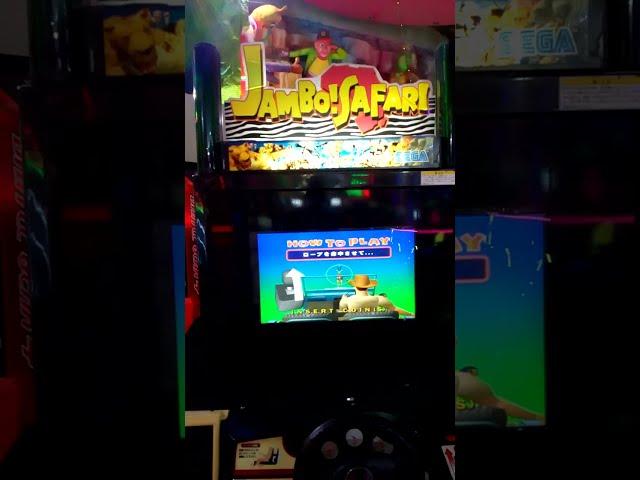 Sega Jambo! Safari Arcade games  #shorts