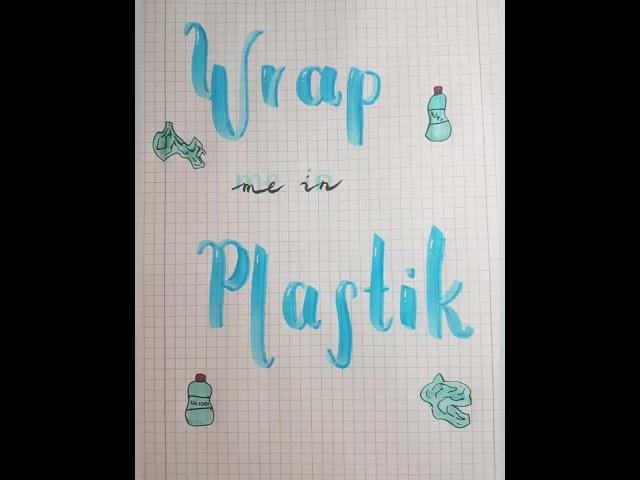 Wrap me in Plastic #handletteringforbeginners   | It is Darja