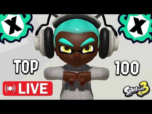 SPLATOON 3 TOP 10 RANKED GRIND (In the NEW Cave)