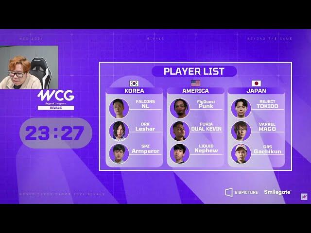 World Cyber Games Street Fighter 6 Team USA vs Team Japan vs Team Korea!! LETS GO TEAM USA