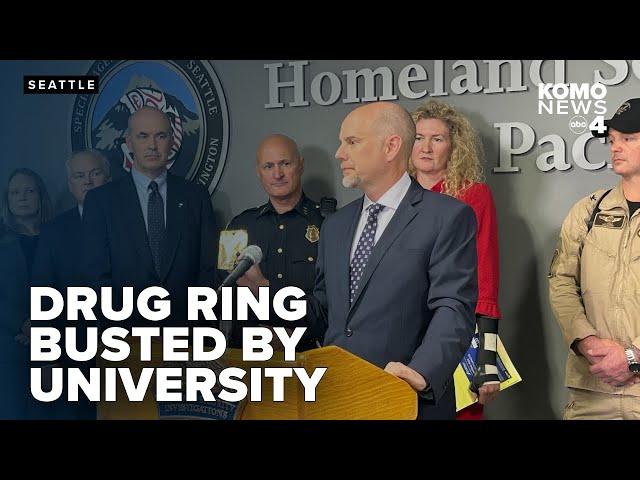 Federal agents bust drug ring operating near University of Washington campus