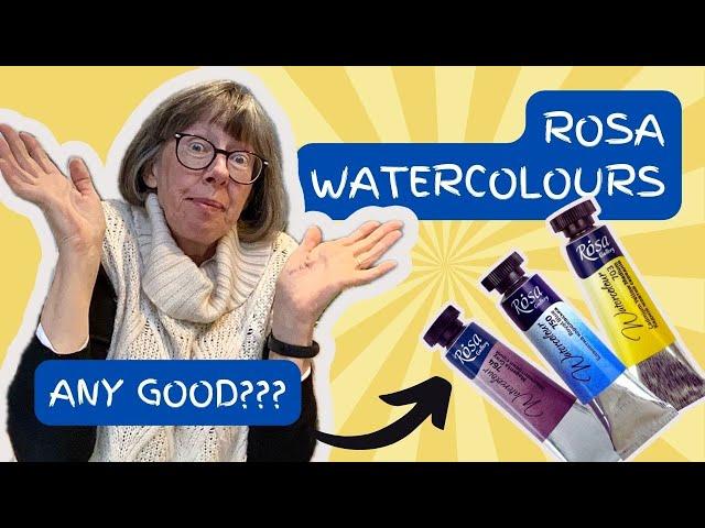 How good are Rosa watercolours? | Review | An alternative to White Nights?