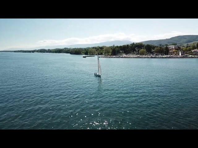 Afternoon sailing on Lac Leman