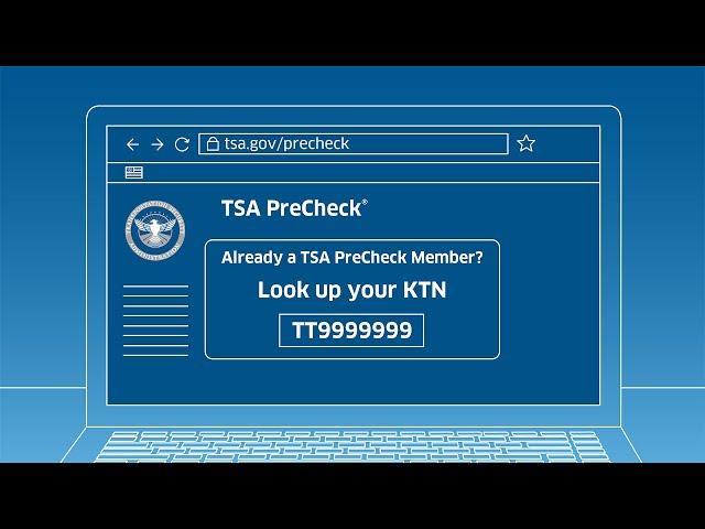 TSA PreCheck Travel with Ease – Known Traveler Number