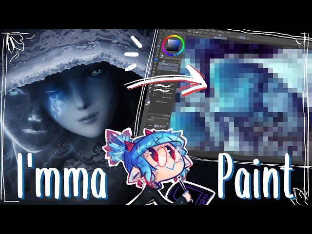 I'mma Paint Ranni the Witch - Elden Ring Speedpaint CSP art