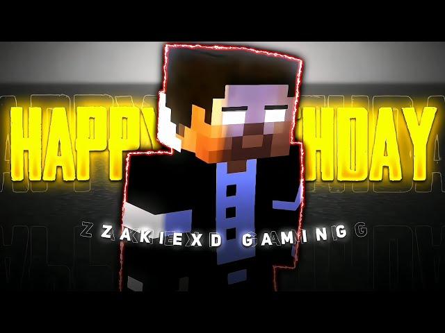 @ZakieXDGaming Birthday Special Edit | Happy Birthday ZakieXD Gaming | Velocity Edit