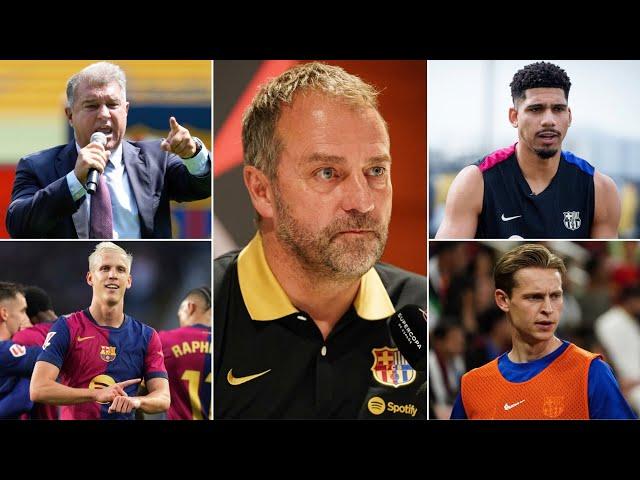 ARAUJO WANTS TO LEAVE? - LAPORTA LOSES HIS COOL - DE JONG CRITICISED - OLMO 'REGISTRATION' EXPLAINED