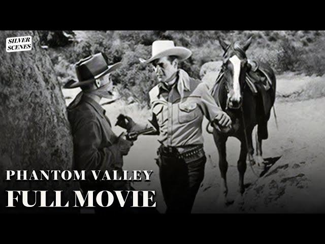 Phantom Valley (Charles Starrett) | Full Movie | Silver Scenes