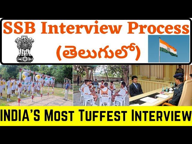 SSB 5 DAYS Interview Process || India's Tuffest Interview || Full detailed Explanation.