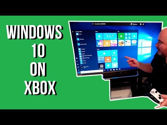 WINDOWS 10 ON XBOX ONE || How to stream PC to Xbox under 5 minutes