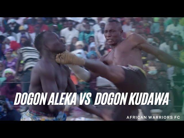 Deadly Head Kick Dambe Knockout | Dogon Aleka vs Dogon Kudawa | African Warriors FC Dambe Boxing