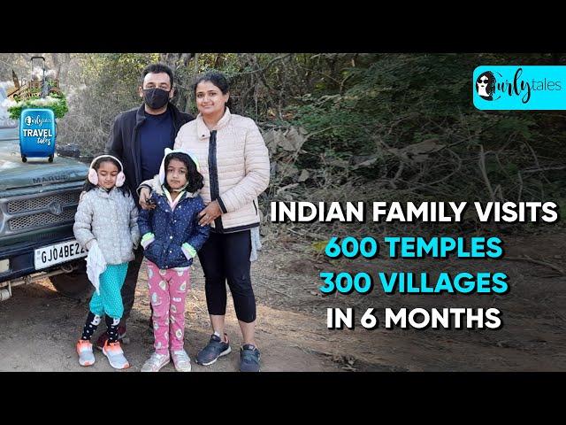 Indian Family Visits 600 Temples, 300 Villages In 6 Months | Travel Tales EP 22 | Curly Tales