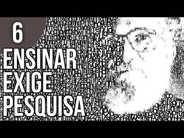 Capítulo 1.2 - Ensinar Exige Pesquisa - Pedagogia da Autonomia, de Paulo Freire