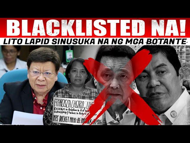 HALA! BLACKLISTED NA SA MGA BOTANTE SENADOR NA WALANG GINAWA SA SENADO