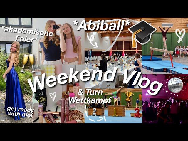 Abiball 2024WEEKEND VLOG*grwm*