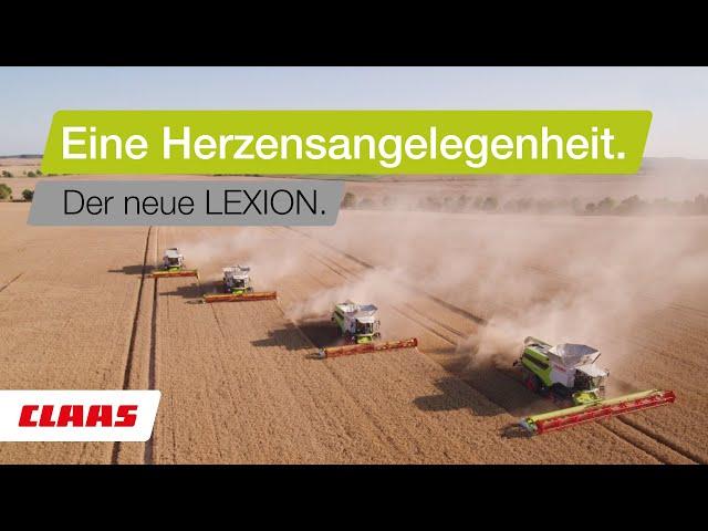 Eine Herzensangelegenheit. Der neue LEXION.