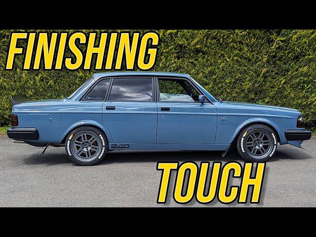 Volvo 240 Restomod Custom Split Rim Install - Project Complete!