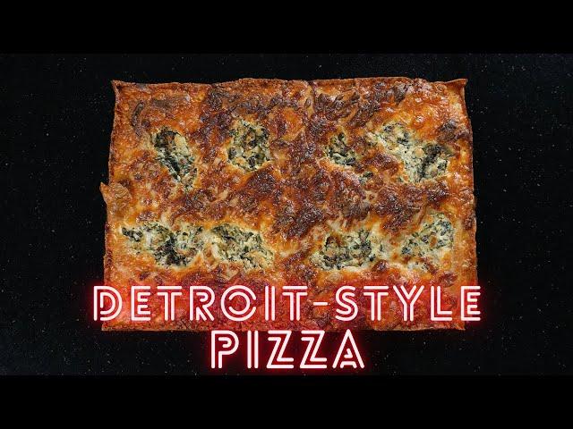 4 Hour Creamy Spinach Dip Detroit-Style Pizza