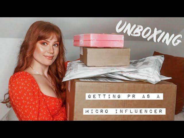 UNBOXING 2 WEEKS OF PR + what I receive as a micro-influencer | LYDIA MURPHY