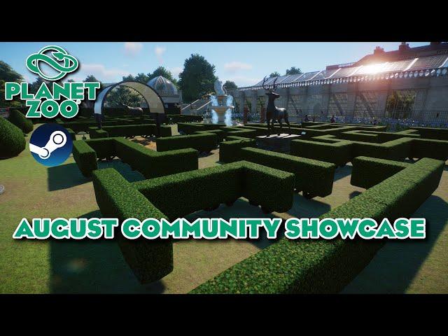 Planet Zoo Community Showcase! - August