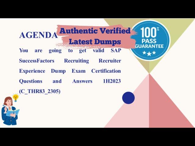 SAP SF Recruiting RCM Latest THR83_2305 1H2023 Certification Exam Questions & Answers Preparation