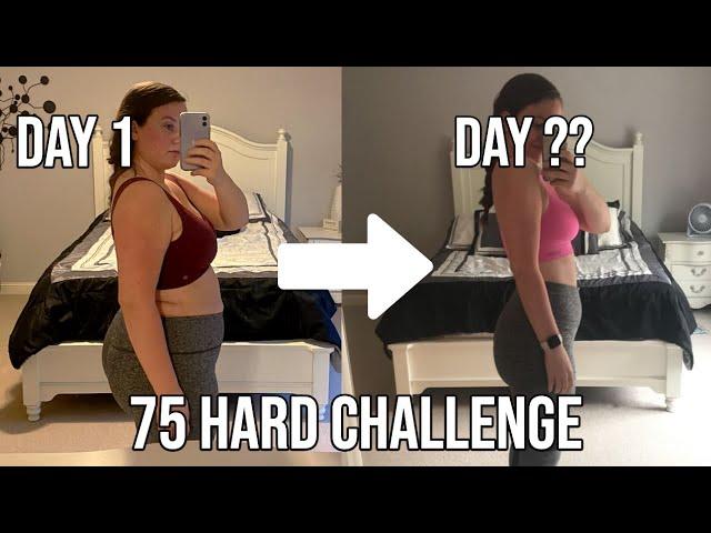 I Tried TikToks Hardest Fitness Challenge - 75 Hard | Shocking Weight Loss Results & Transformation