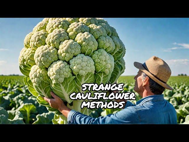 Cauliflower Organic Farming To Harvest | Broccoli Harvesting And Processing Technology