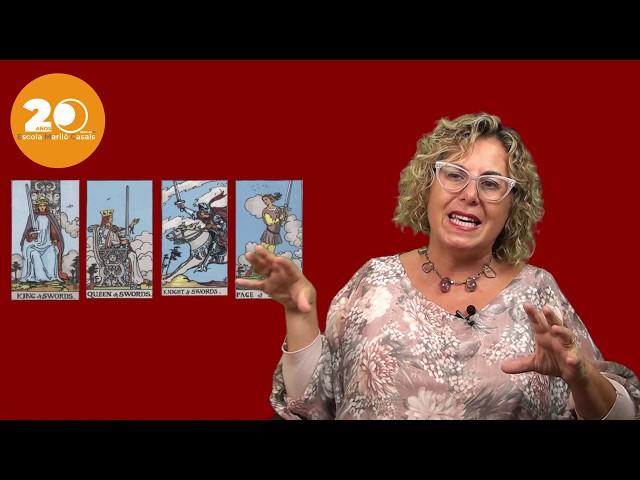 Aprender Tarot es fácil: Cuento Figuras de la Corte de la Familia de Espadas