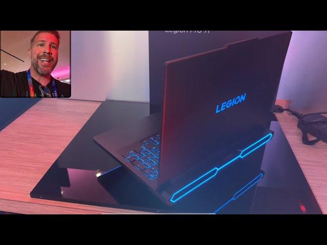 2025 Legion Pro 7i Hands On RTX 5090 and Intel Core Ultra 9 275HX, Gen 5 SSD, and Vapor Chamber